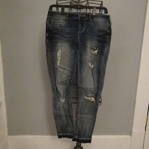 Distressed Skinny Jeans